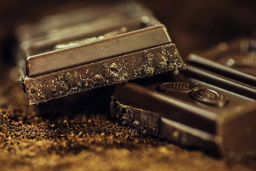 Chocolat, foncé, café, confiserie, chocolat noir, chocolatier, gourmet, dessert, cacao, poudre de cacao, les calories