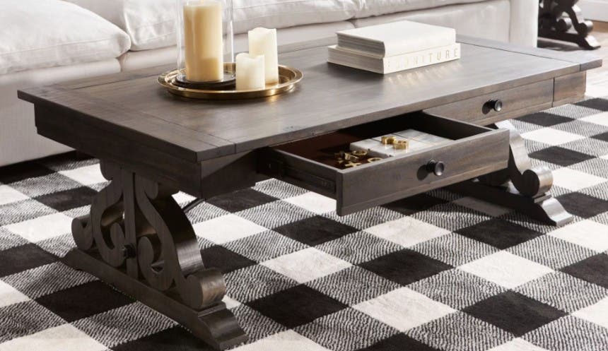 NEW!!  Stunning European-influenced Coffee Table - - $375