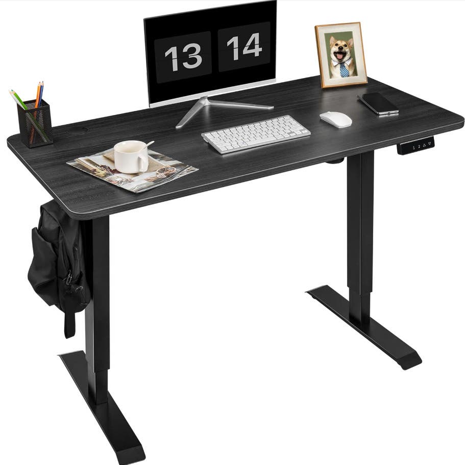 Height Adjustable Sit-Stand T-Shape Standing Desk - $255.00