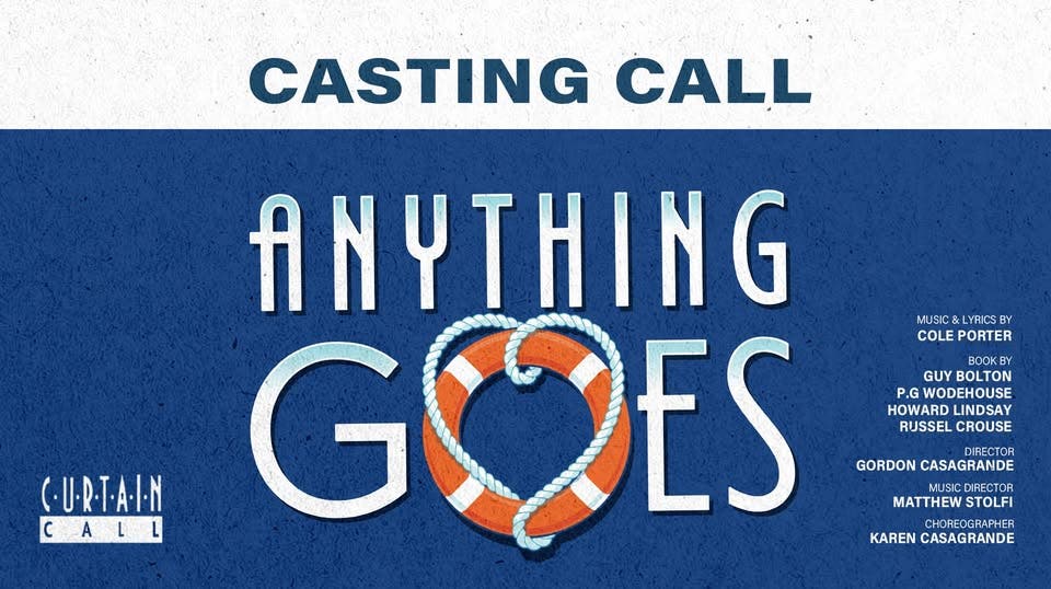 Open Auditions for Anything Goes