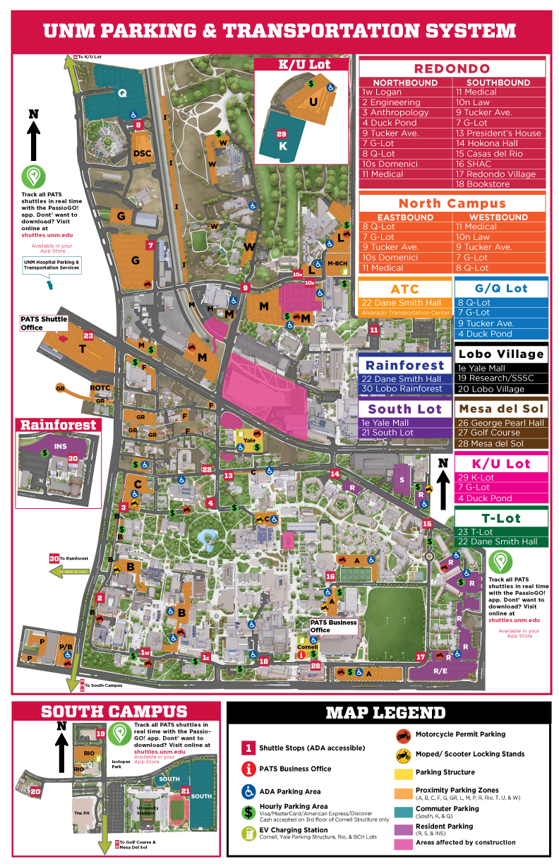 Parking & Transportation Systems Map :: Parking & Transportation ...