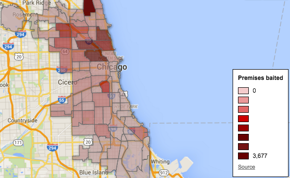 Bad Parts Of Chicago Map - United States Map