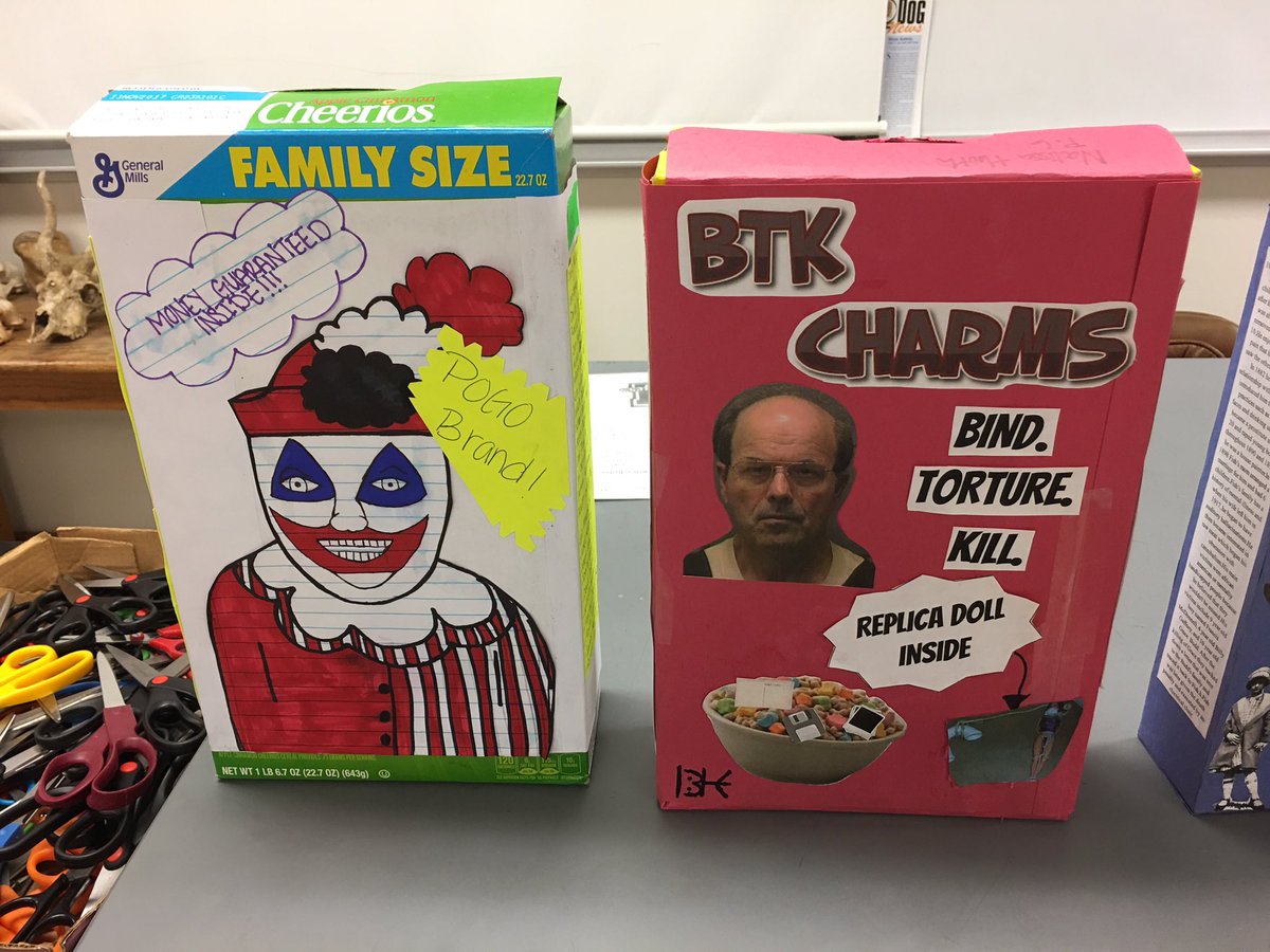 Cereal Box Serial Killer Project