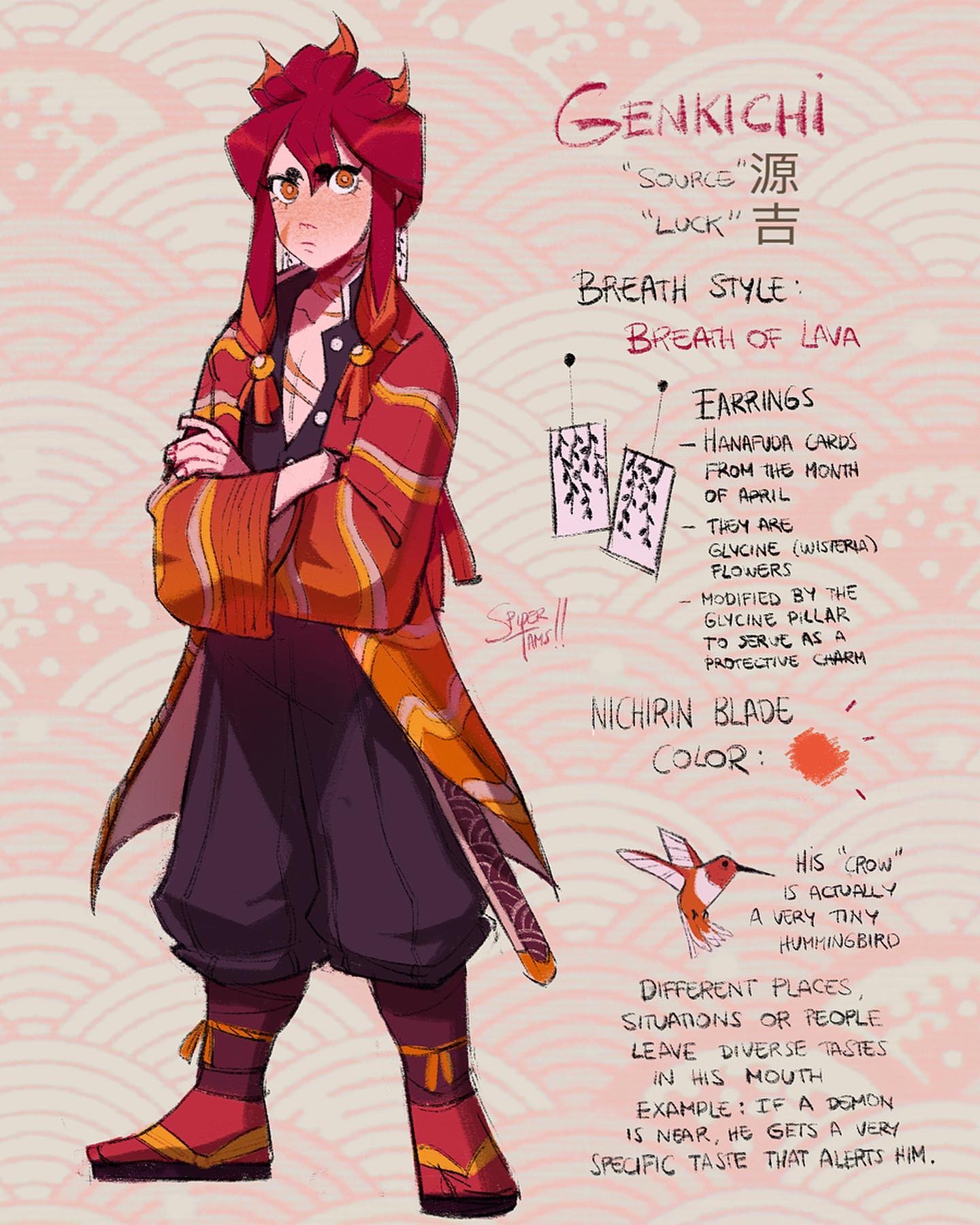 Tams S O I Made A Kny Oc Hope You Like My Lava Boy Knyoc Kimetsunoyaibaoc