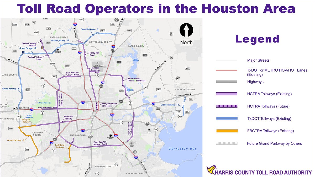 Houston Toll Road Map - Atlanta Georgia Map