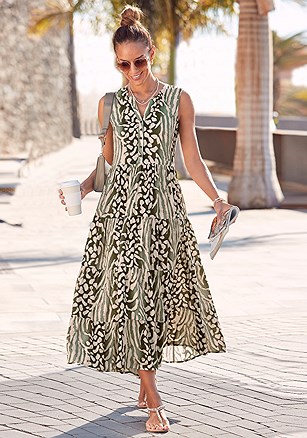 Sleeveless Animal Print Maxi Dress product image (X30179.ANPR.1)