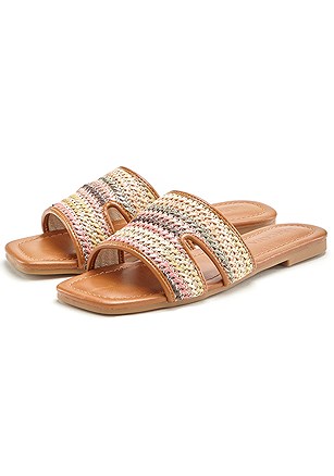 Braided Raffia Sandals product image (X60181.MU.1.L308)