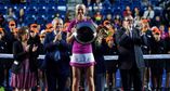 Bouzkova showed off the spoils of her first WTA singles final after the match. Her singles ranking improved ten spots, from No.57 to No.47, following her exploits in Monterrey.