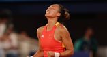 [6] Zheng Qinwen d. Angelique Kerber 6-7(4), 6-4, 7-6(6), Olympics QF (3:04). Zheng won her second straight three-hour match to move into the medal rounds in Paris -- and sent former World No.1 Kerber into retirement in the process.