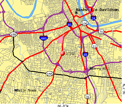 37212 Zip Code (Nashville-Davidson, Tennessee) Profile - homes ...