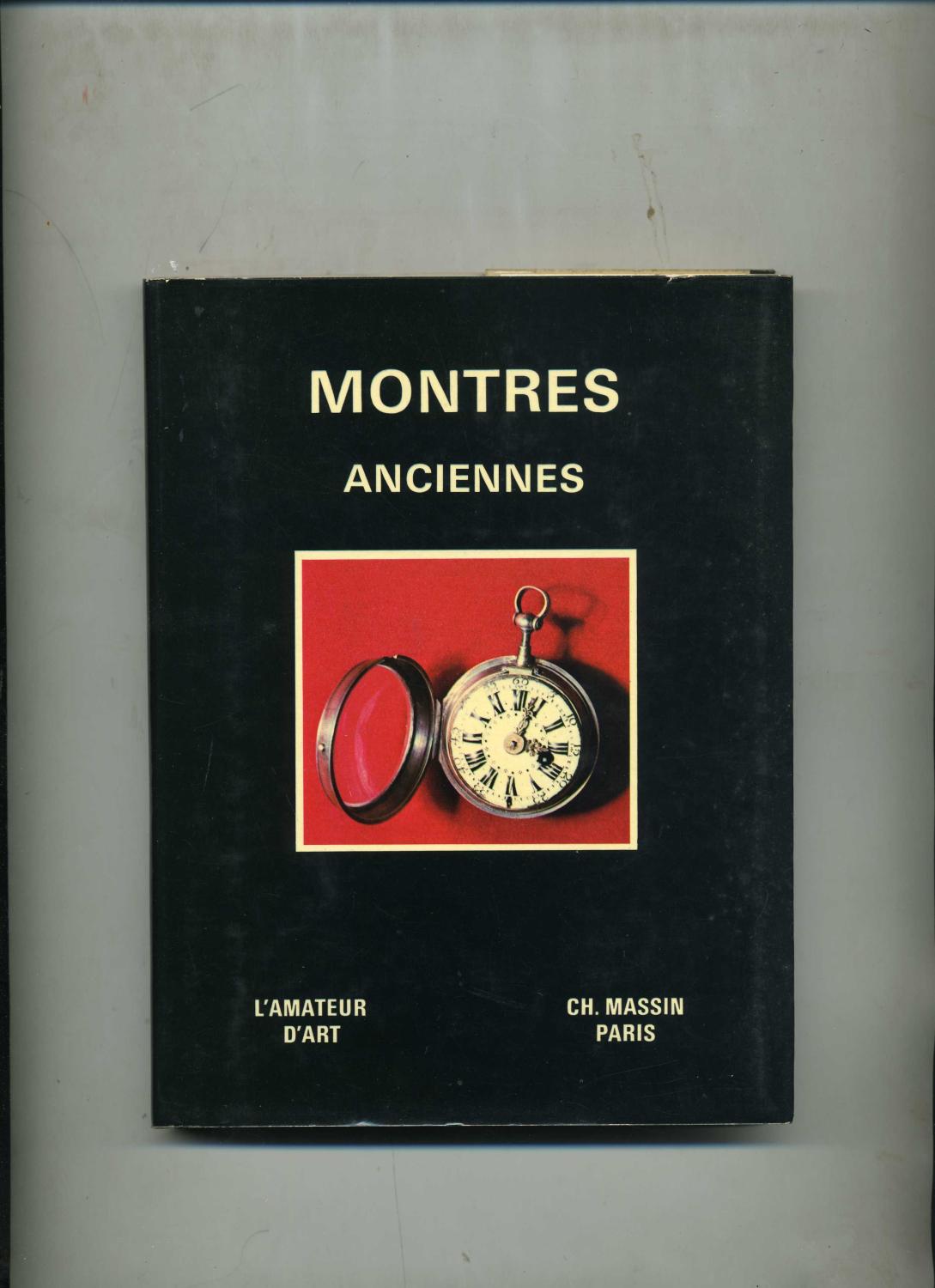 MONTRES ANCIENNES . by MANNONI ( Edith): Très bon Couverture rigide ...