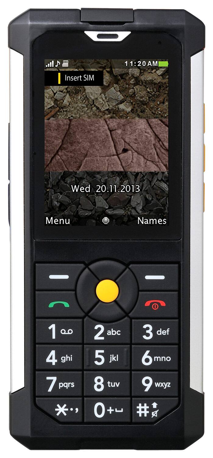 Questions and Answers: CAT B100 Cell Phone (Unlocked) B100 BLK - Best Buy image.