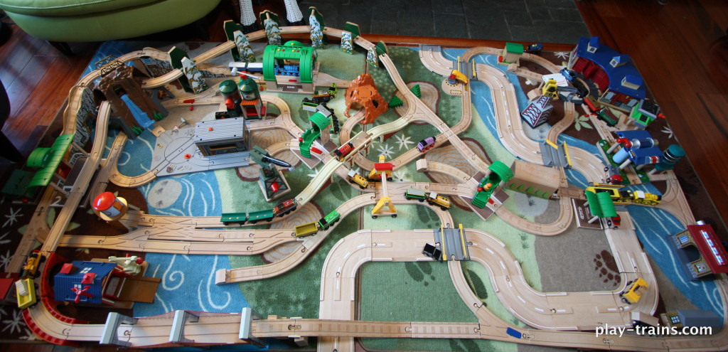 Download Our Latest Wooden Train Layout