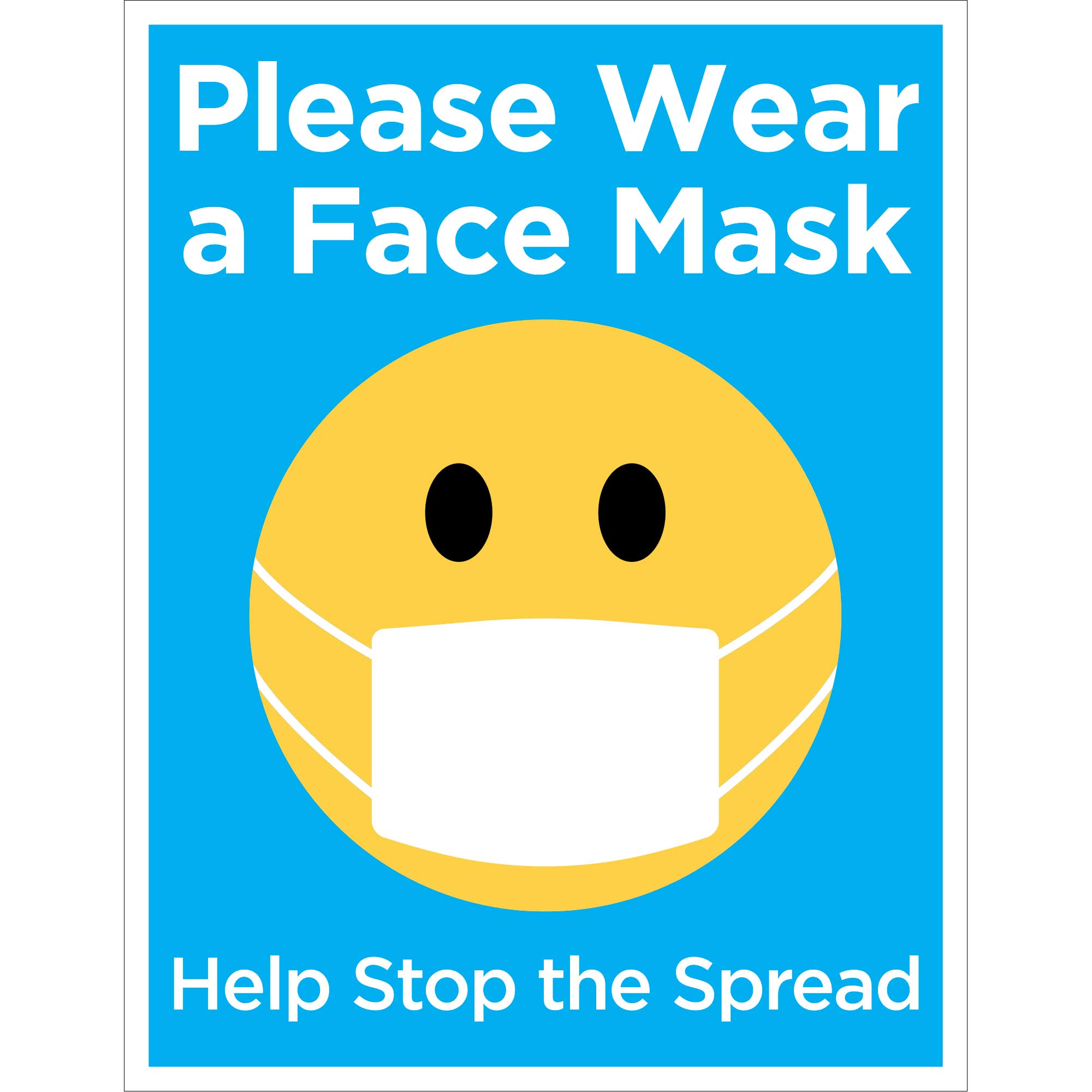 Wear Mask Sign Printable