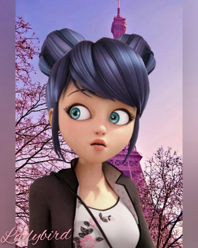 [ Edit ]Ladybug with hair down | Miraculous Amino