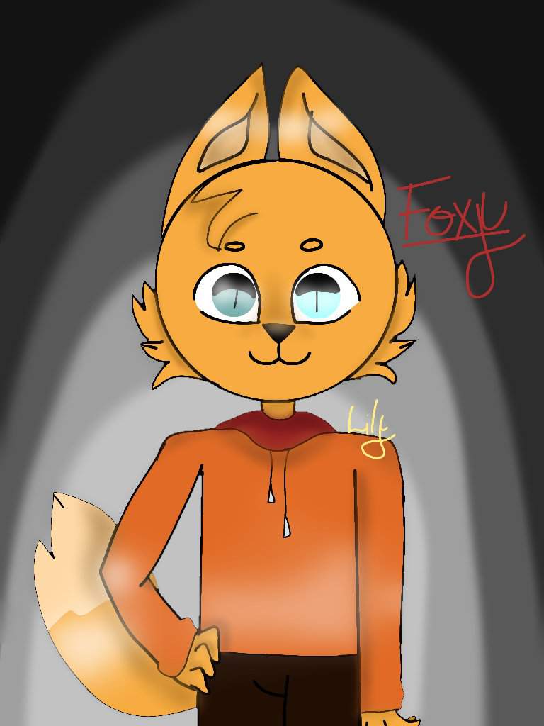 Un dibujo de Foxy uwU | Roblox Piggy (Español) Amino