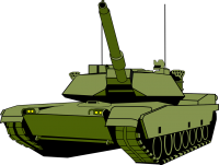 M1 Abrams tank PNG