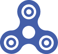 Fidget spinner PNG