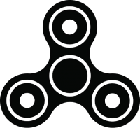 Fidget spinner PNG