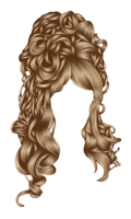 Hair wig PNG