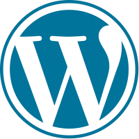 WordPress logo PNG