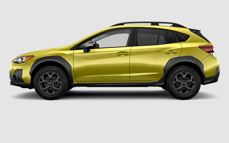 subaru crosstrek plasma yellow pearl