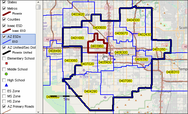 Isaac Elementary School District, AZ SDGIS K-12 Analytics