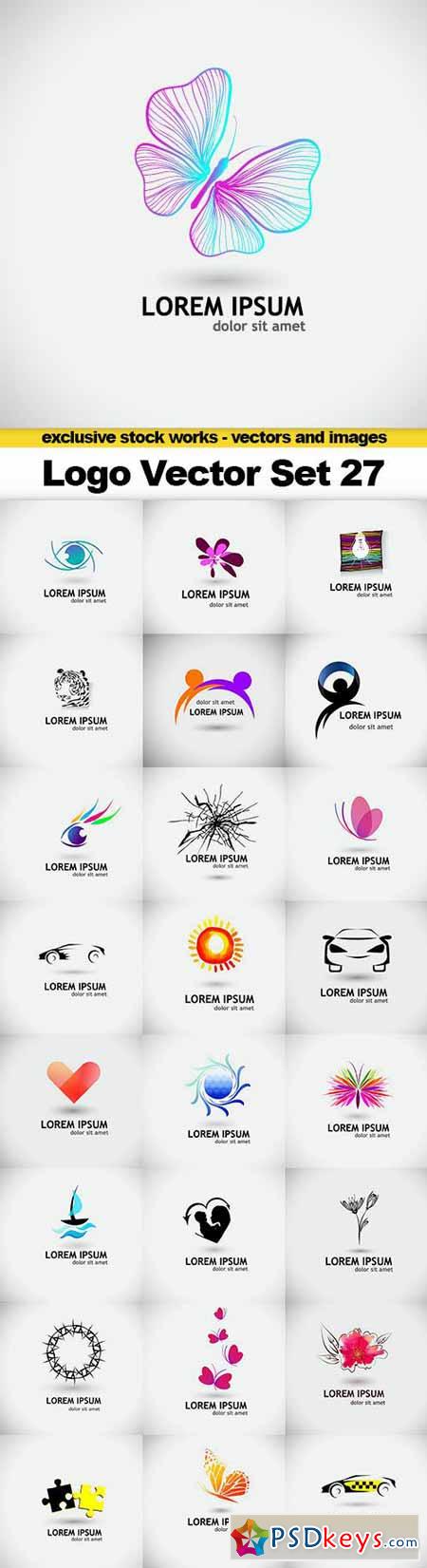 Logo Vector Set 27 - 25x EPS