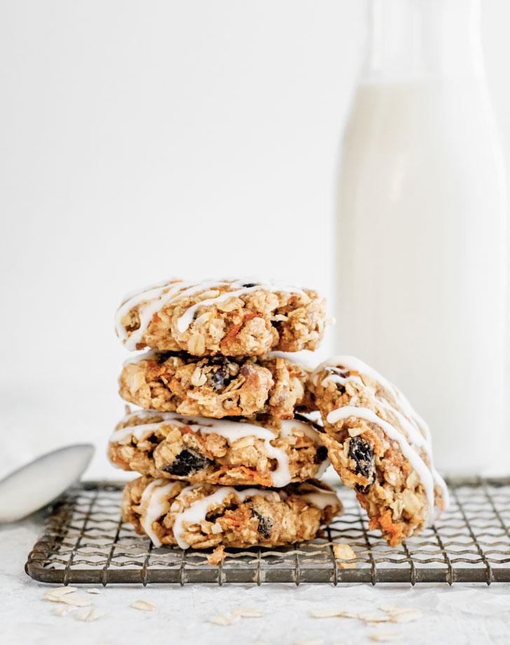 carrot cake oatmeal cookies recipe