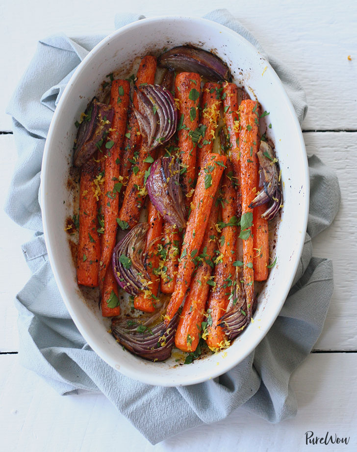 whole roasted carrots recipe