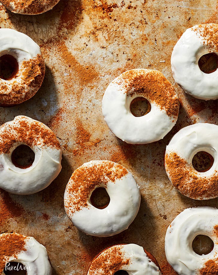 carrot recipes carrot cake doughnuts with cream cheese glaze recipe