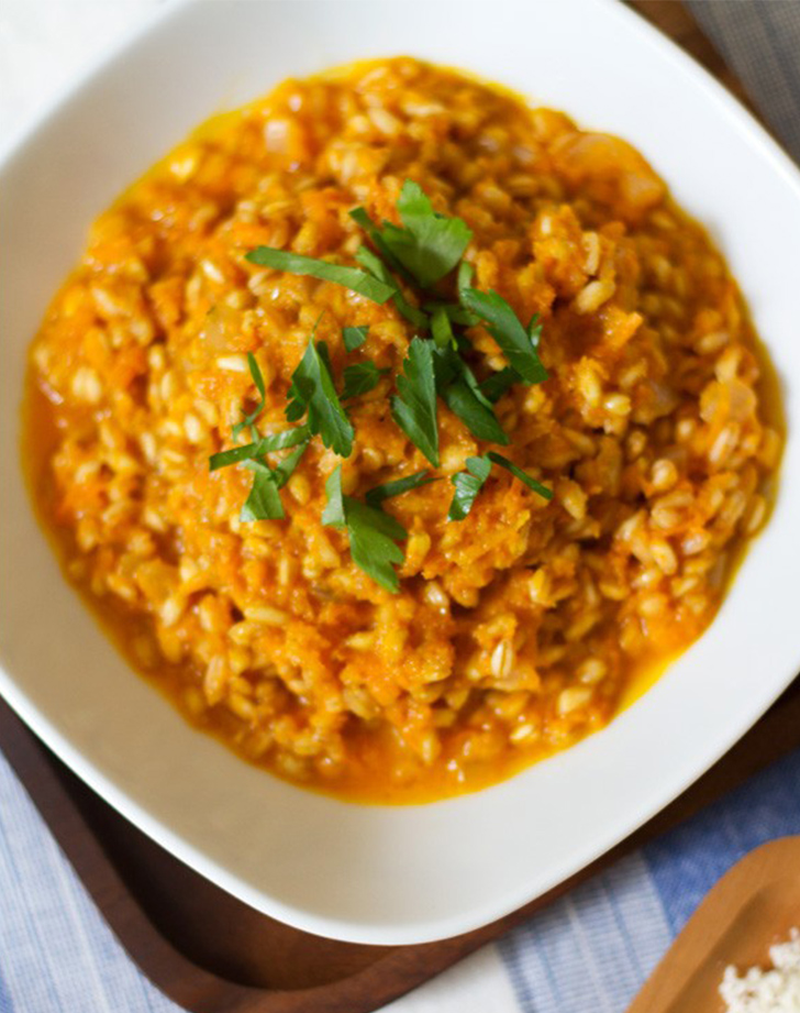 carrot recipes carrot cumin risotto