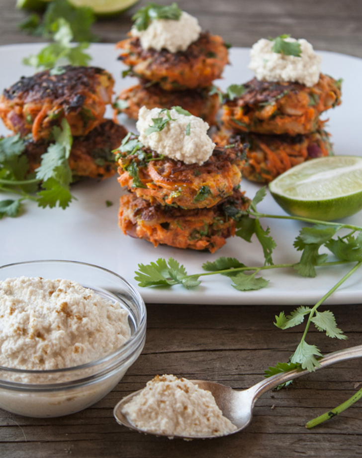 carrot recipes carrot fritters 1