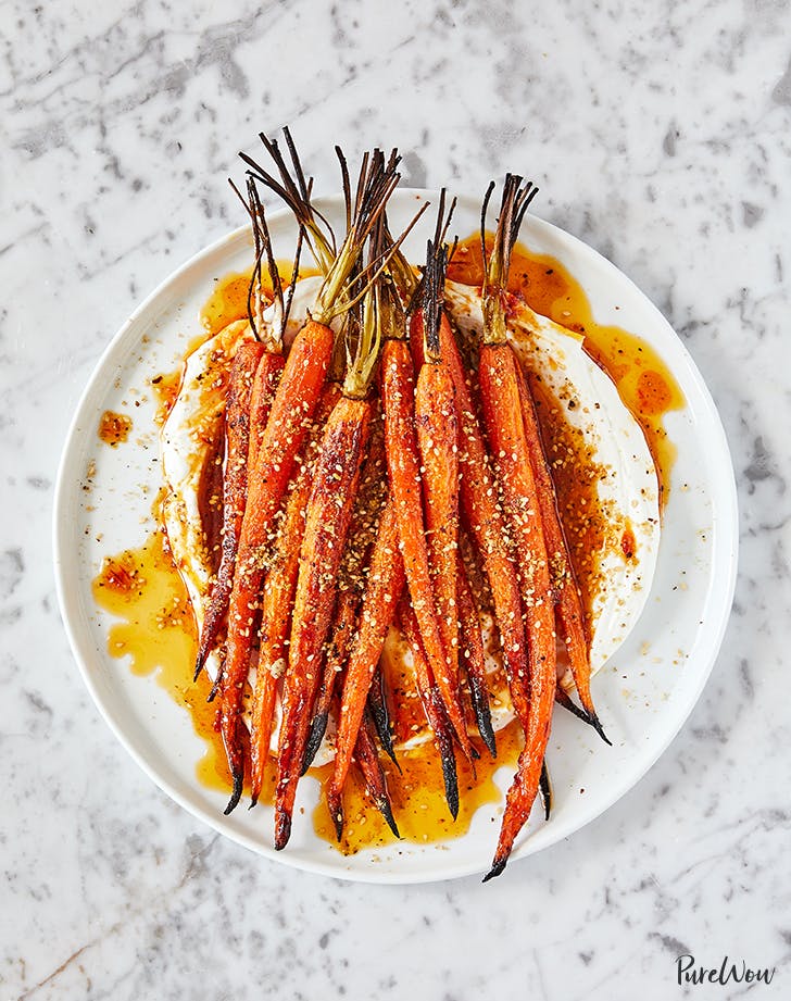 carrot recipes harissa and honey roasted carrots recipe