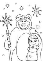 Masha and Bear Stars