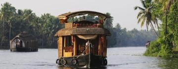 Boats in Alleppey