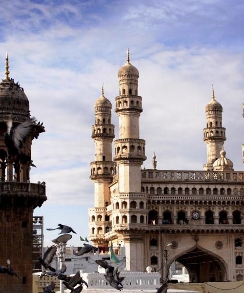 A beautiful view of Hyderabad – city popular among our users.