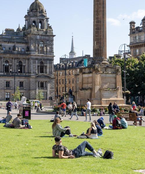 Paisaje espectacular de Glasgow