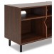 AVCOM Small TV Cabinet, Walnut