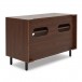 AVCOM Small TV Cabinet, Walnut