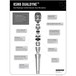 Shure KSM8 Dual Diaphragm Dynamic Microphone, Nickel - Diagram