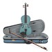 Stentor Harlequin Violín Set, Light Blue, 4/4