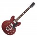 Hartwood Revival Vibrato Halbakustik-Gitarre, Cherry Red