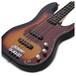 LA II Bass Guitar by Gear4music, Sunburst close