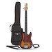 LA Select Bass Guitar by Gear4music, Sunburst