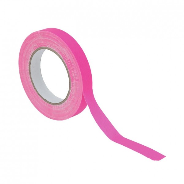 Eurolite 19mm x 25m Neon Pink Gaffa Tape - Front