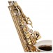 Alto Saxophone by Gear4music, Nickel & Gold