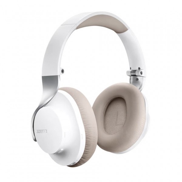 Shure AONIC 40 Premium Wireless Noise Cancelling Headphones - White