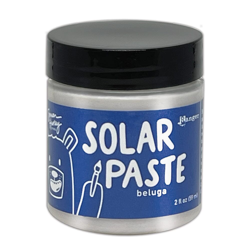 Simon Hurley create. Solar Paste Beluga, 2oz Adhesives & Mediums Simon Hurley 