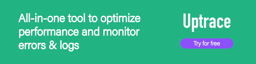 All-in-one tool to optimize performance and monitor errors & logs